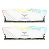 Memoria RAM T-Force Delta RGB gamer color blanco 16GB 2