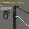 LED Rechargeable Work Light with 5 Selectable Lighting Modes, Featuring