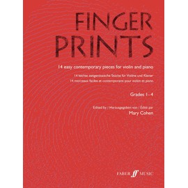 Fingerprints: (Violin) (Faber Edition): 14 Easy Contemporary Pieces for Violin and Piano: Grade 1-4