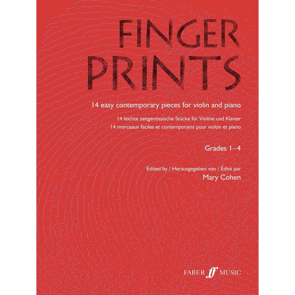 Fingerprints: (Violin) (Faber Edition): 14 Easy Contemporary Pieces for Violin