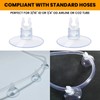 Velmoriah 24-Pack Aquarium Suction Cup Clips for 3/16" ID Airline