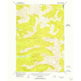 YellowMaps Sitka D 2 AK topo map, 1:63360 Scale, 15 X 15 Minute, Historical, 1948, Updated 1956, 20.9 x 17 in - Polypropylene