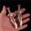 DKLIMA Cool Stuff Dragons Swords Metal Custom Lighter, Unique Gifts
