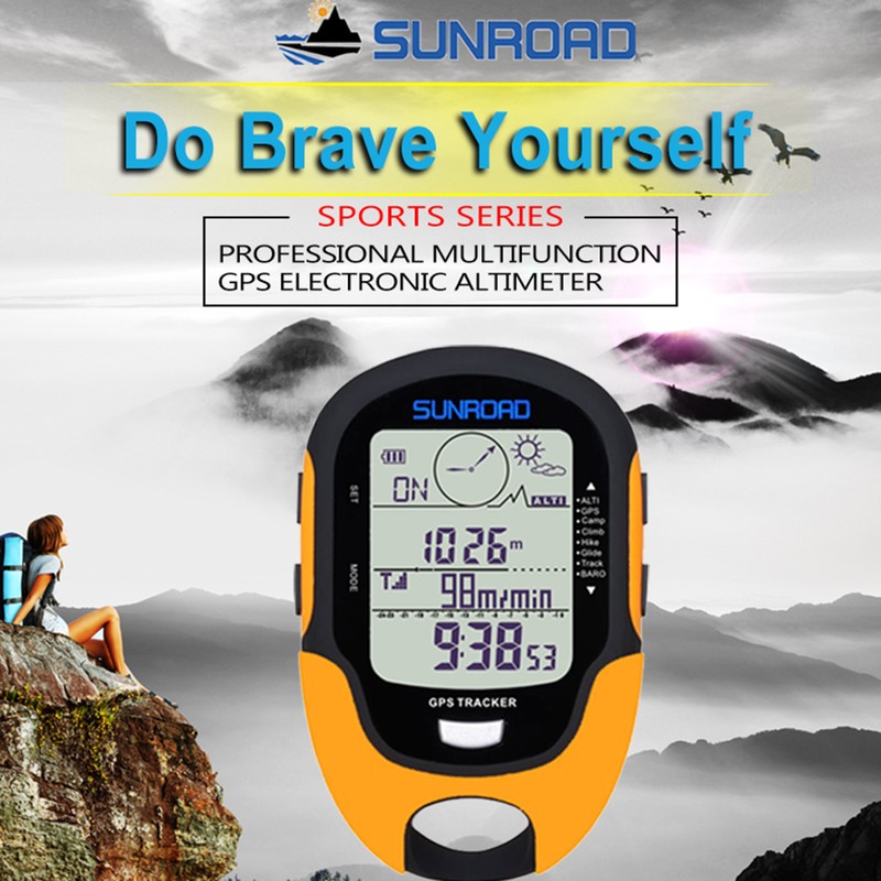 Multifunction LCD Digital GPS Altimeter Barometer Compass Portable Outdoor Camping