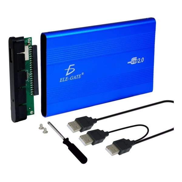Ele-Gate Gabinete Case Externo Ide 2.5 Usb 2.0 Disco Duro