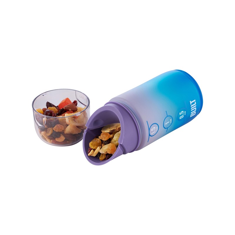 BUILT 12 Ounces Tidbit On The Go Snack Container with