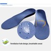 RooRuns 1pair Sport Insoles: Arch Support Shoes Inserts for Foot