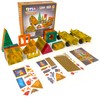 Tytan Tiles Construction Site & Trucks 60-Piece Magnetic Tiles Building