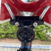 SUKOUSRAM Bike Taillight Saddle Mount Compatible with Garmin Radar Taillight