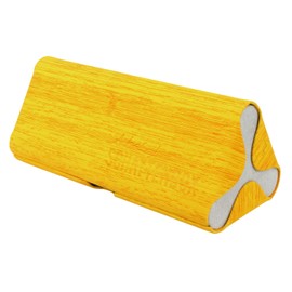 ActiveSol Glasses Case "Shadow Box" | Hard Case for Glasses and Sunglasses | Various Sizes for Children and Adults | Soft Material | Colours: Yellow, Grey and Black, yellow