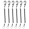 Lix&Rix Coiled Fishing Tools Lanyard Retractable Safty Tethers for Pliers