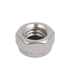 sourcing map Left Hand Locking Nuts 304 Stainless Steel Metric Thread M8 x 1.25 mm Pack of 4