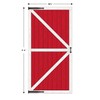 Barn Door Props Party Accessory (1 count) (2/Pkg)