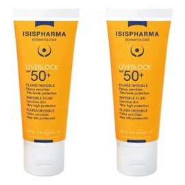 Uveblock Fps50+ Fluido Invisible 40ml Isispharma Pack 2 Pzas