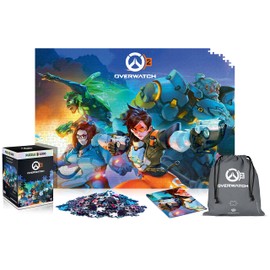 Good Loot Overwatch2: Rio 1000 Piece Puzzle Includes Poster and Bag 68 x 48 cm for Adults and Children from 14 Years Ideal for Christmas and Gift Game Artwork Motif
