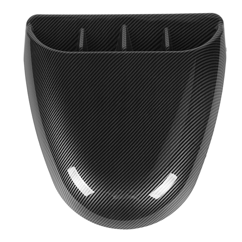 Engine Hood Vent Trim 35.5 X 32cm Carbon Fiber Style