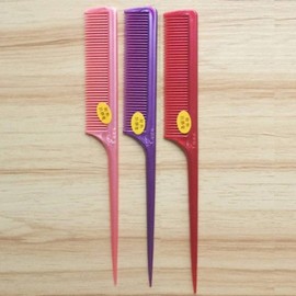 7-Piece Long Tail and Straight Comb Set Beauty Comb 2ea