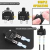 5A Thermal Circuit Breaker with Quick Connect Terminals Waterproof Cap
