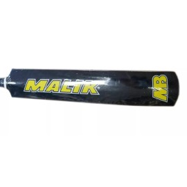 MALIK MB Malik Tape & Tennis Ball Cricket Bat "Long Blade"  - Yellow