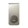 Money Clip Nickel Silver with Duck 3/4 inches emblem Made
