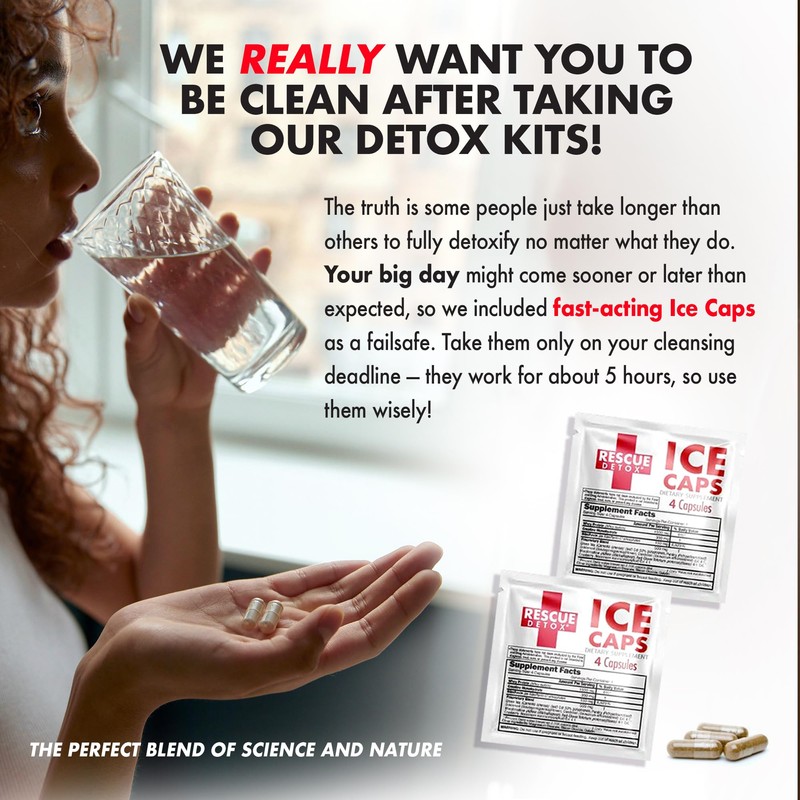 Rescue Detox 5 Day Detox Kit - 72ct Capsules |