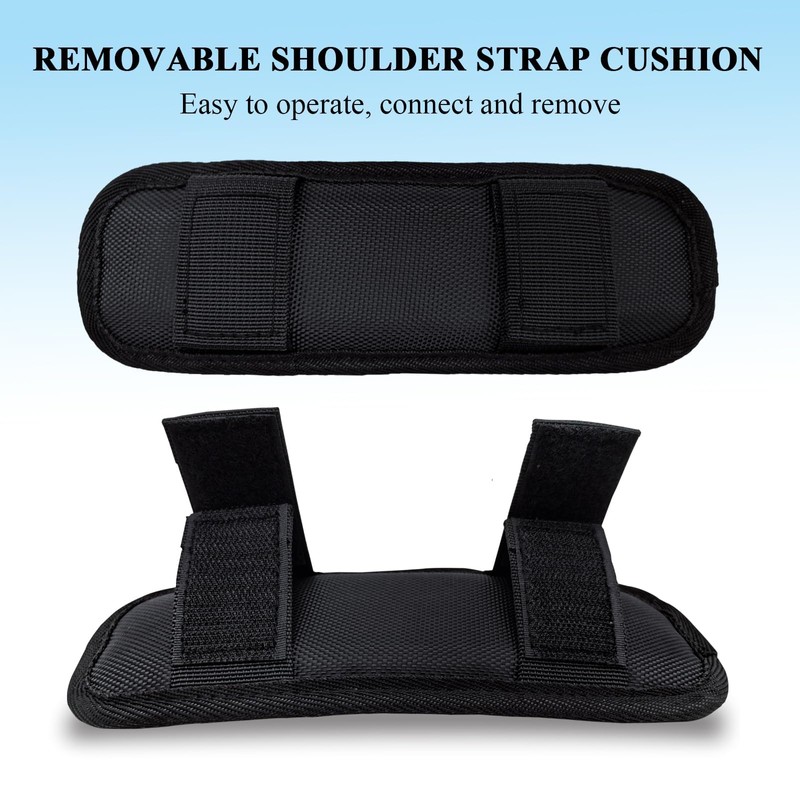 Removable Shoulder Strap Padding, Shoulder Pad with Velcro Strap, Universal