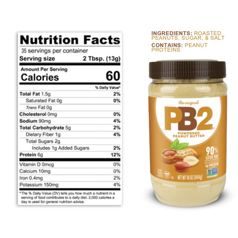 PB2 Powdered Peanut Butter Bundle - Original PB2 and Cocoa