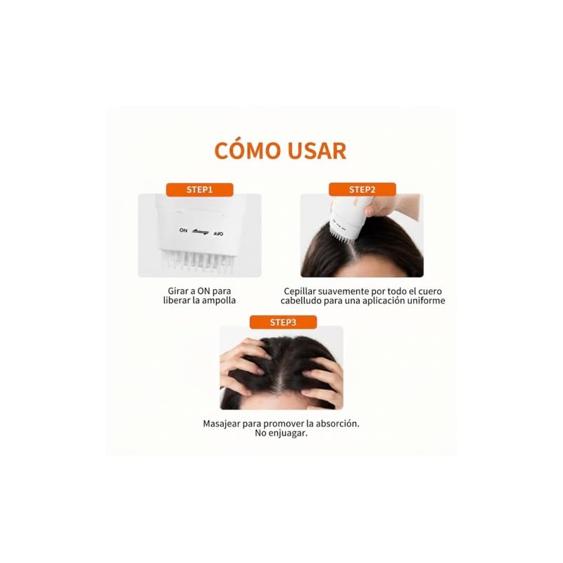 Sérum para el Crecimiento del Cabello con Exosomas Heartleaf Fortalece
