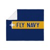 CafePress U.S. Navy: Fly Navy (E 2) Throw Blanket Super