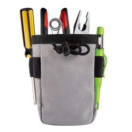 Tool Bag Belt, Tool Belt Men, Clip-On Tool Belt Bag for Tools, Screws and Nails, Tool Belt Bag for Craftsmen, Electricians, Gardeners