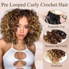 Herkeymidy GoGo Curl Crochet Hair 14 Inch 8 Packs Pre