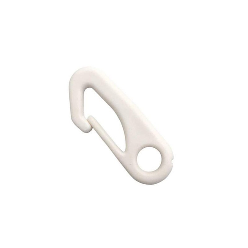 Hufopik 12 PCS Flag Pole Clip Snap Hooks Nylon Flagpole