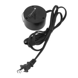 GUPE Motor de Pantalla Colgante Motor Giratorio de Viento Interruptor de un Botón 30 RPM (Enchufe de EE. UU. 110V)