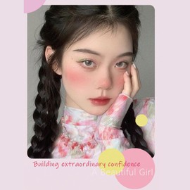 ZVEV Silver Love Brush Stick Eye Shadow Cheek Duo Waterproof and Sweatproof