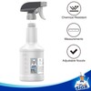 MR.SIGA 16 oz Empty Plastic Spray Bottles for Cleaning Solutions,