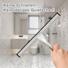 Shower Squeegee, 10 Inch Squeegee Shower Stainless Steel Window Squeegee