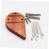 Mikinona 4 Sets thumb piano shrapnel mbira repairing parts thumb