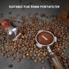 HOLIHOKY Coffee Tamper 51mm, Spring Loaded 51mm Tamper, Self Leveling