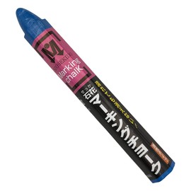 祥硯堂 石花マーキングチョーク 青 1本入/3-7216-05