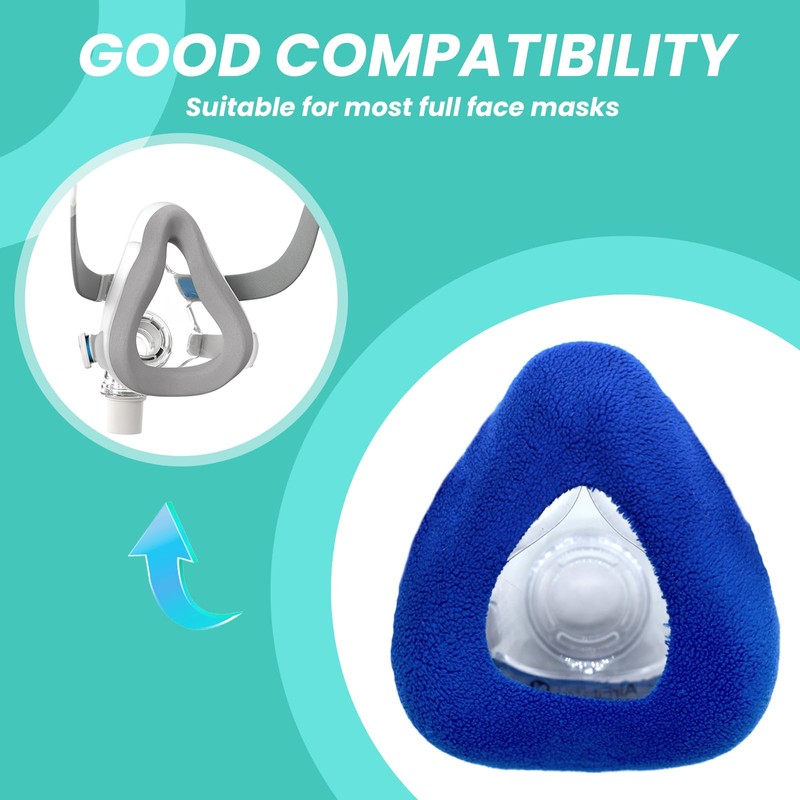NATAKU 6-Pack Medium CPAP' Mask Liners Complitable for Resmed F20
