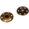 Prym Sew-On Snap Fasteners Antique Brass 30 mm, altmessing, 2