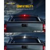 Partsam Eagle-Wing LED 3rd Third Brake Light with Strobe High