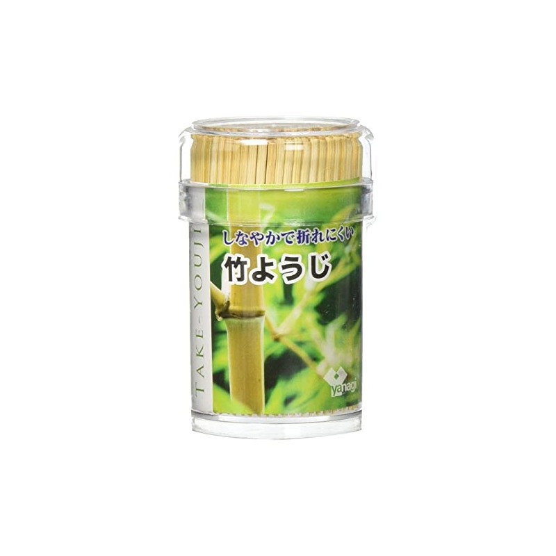 Yanagi Products Y-078 Bamboo Toothpicks, 2.6 inches (6.5 cm), Approx.