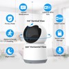 ADVWIN WiFi Security Smart Camera Indoor Pet Dog Camera, Home