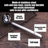 4 Pieces Stainless Steel Spoons, 1 Piece Slotted Spoon, Spoon