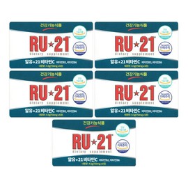 ALYU21 RU21 Vitamin C 750mg x 6 tablets 5 boxes -DL- / 알유21 RU 21 비타민C 750mg x 6정 5박스 -DL-