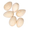 Wood Eggs Shakers Set Natural Wooden Egg Rattle Musical Percussion