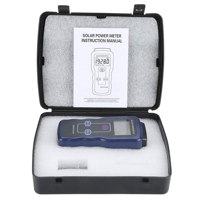 Digital Solar Power Meter, Digital Solar Energy Meter Sun Light