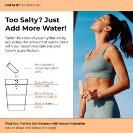 Instant Hydration Electrolytes Powder Packets - Citrus Orange Drink Mix - Zero Sugar - Keto, Vegan, Gluten-Free, Non-GMO - Boost Recovery, Brain Health, Muscle & Tissue Support- 30 Sticks