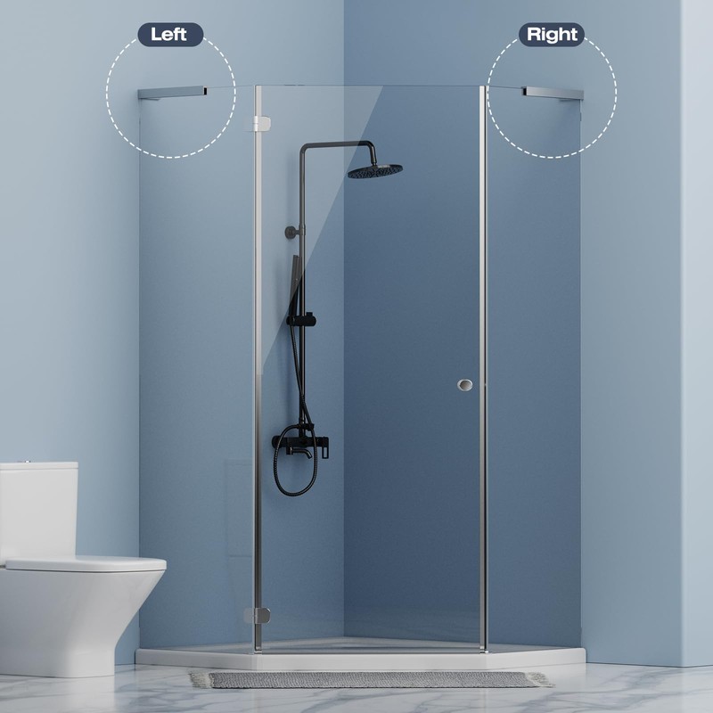 Heavy Duty Fixed Glass Clamp Support Bracket for Frameless Shower